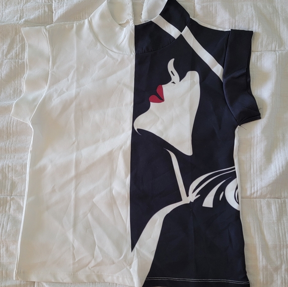 Jennifer Garment Sillouette Top Size S - Picture 9 of 14